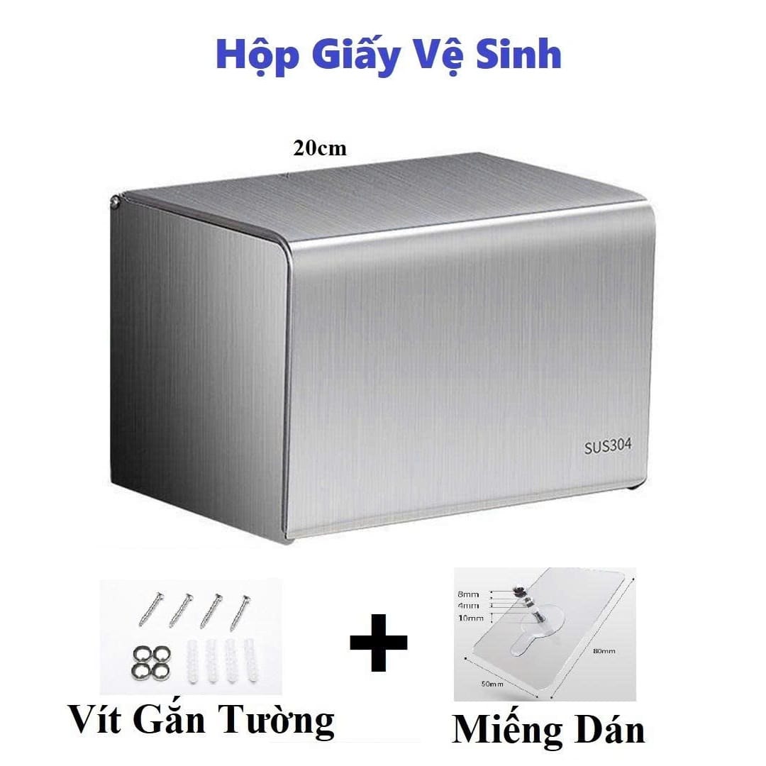 Hộp Đựng Giấy Vệ Sinh INOX SUS304